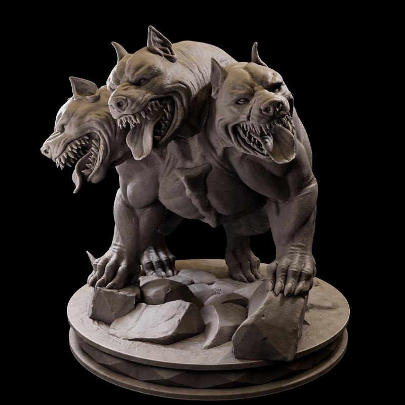 Cerberus 3d Print ready