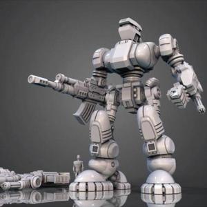 1/100 Scale Defender Mk1 Kit | Assembly 3D Print