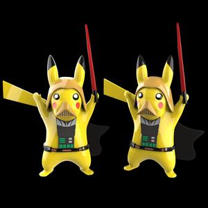 Pikachu x Darth Vader