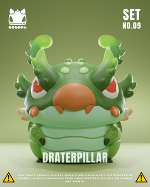 Grumpii 3D Printable Art Toy - Chubbii Series - Set 9