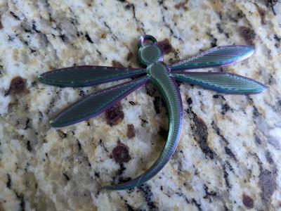 Dragonfly charm or keychain   