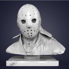 Jason Bust 3D Printing Figurine | Assembly