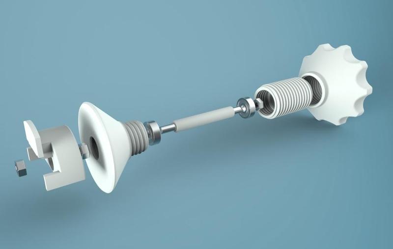 Low friction spool holder