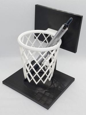 Basketball Hoop Pen Holder
