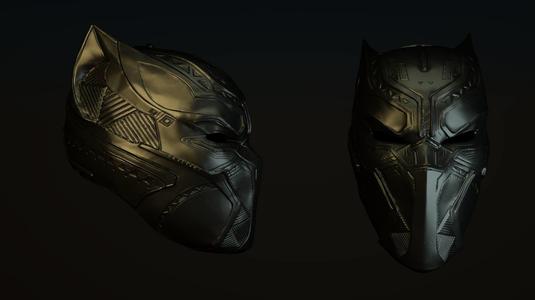Black Panther Mask from Civil War