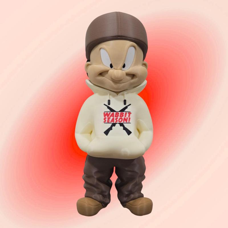 Elmer Fudd Wabbit Season Multi-colored