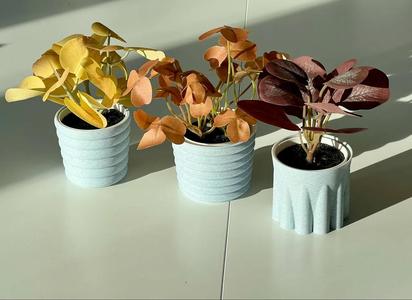 IKEA Fejka small plant pot x3   