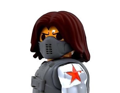 Playmobil Winter Soldier Hair