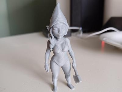 Bikini gnomette / gnome with axe