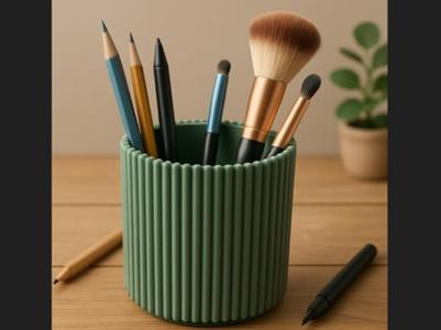 Modern Pen/Brush Holder/Cup