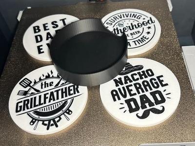 Father's Day Coaster Set