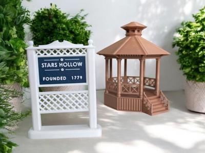 Stars Hollow Schild & Pavillion von Gilmore Girls