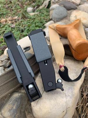 Slingshot Ammo Clip, with holster