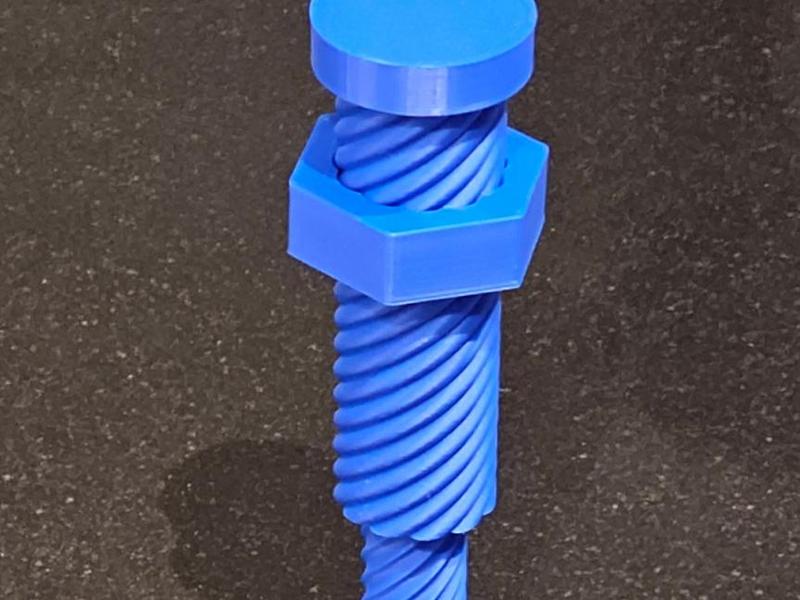 Fidget Screw within a Screw