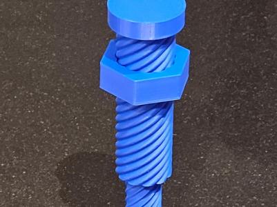 Fidget Screw within a Screw