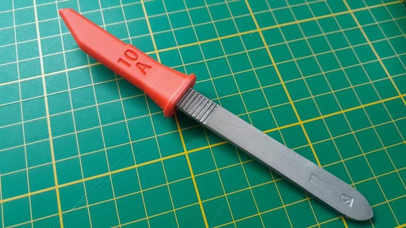Scalpel Cover - Swann Morton 10A - longer Version