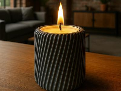 Minimal Spiral Tealight