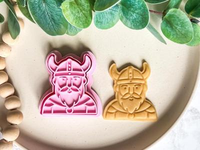 Viking Cookie cutter & Stamp 