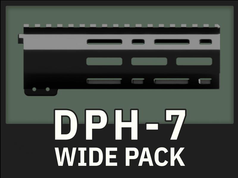 DPH-7 Wide Pack | 7” Airsoft M4 Handguard