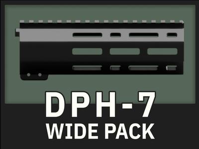 DPH-7 Wide Pack | 7” Airsoft M4 Handguard