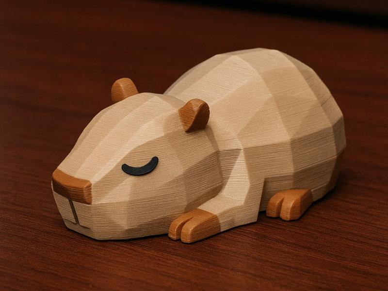 Chill & Sleeping Capybara!