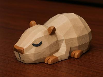 Chill & Sleeping Capybara!