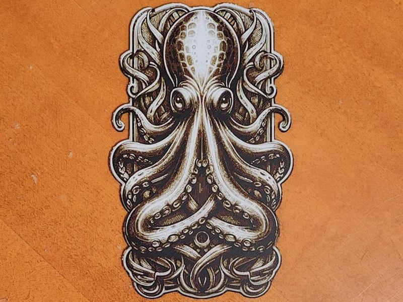Octopus Bookmark - Hueforge