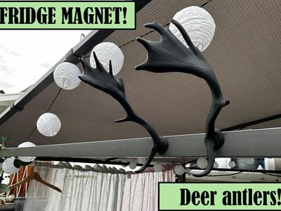 Moose fridge magnet