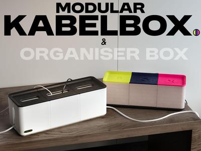 Modular Kabel box and Organiser box