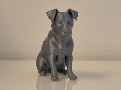 Jack Russell Terrier Dog Statue – 3D Printable