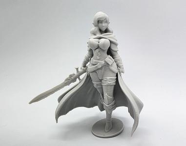 Female Elven Warrior Figurine