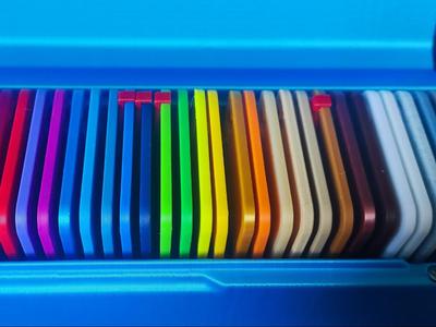 Gommette Mega Swatch Filament Clip