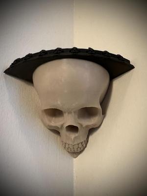 Skull Corner Shelf