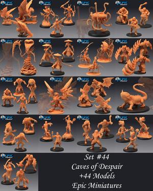 Caves of Despair Set / Underground Cave Encounter Collection / Pre-Supported