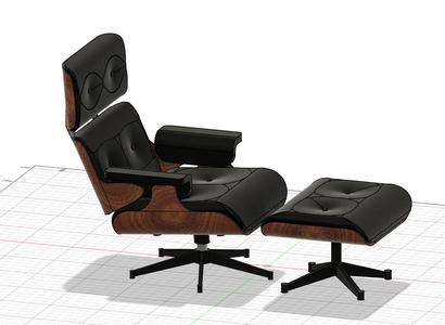 Eames Lounge chair Model