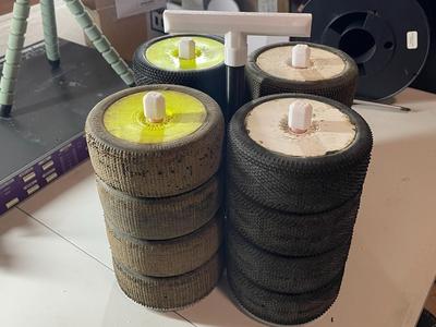 1/8 Scale Buggy Wheel Hauler (4x Tire Spike)