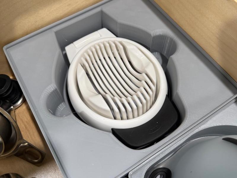 Gridfinity - Oxo Egg Slicer