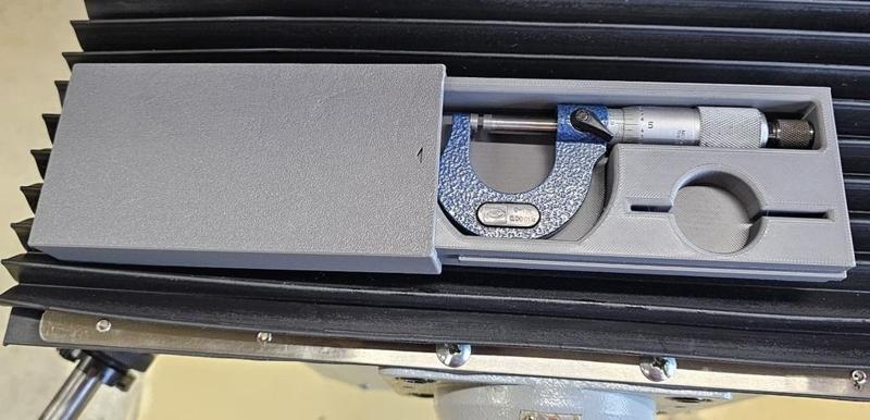 Sliding Lid Storage Box for 1 inch (25mm) Micrometer/Vernier Measuring Tool