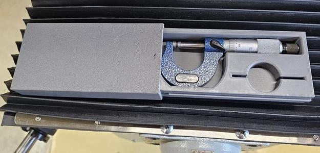 Sliding Lid Storage Box for 1 inch (25mm) Micrometer/Vernier Measuring Tool