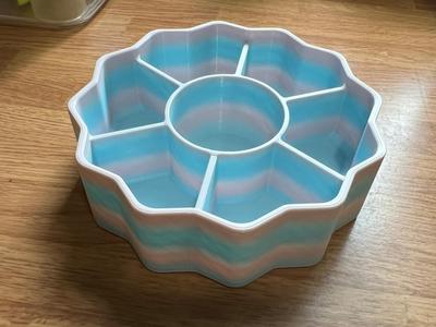 7 Compartment 12 Point Tray
