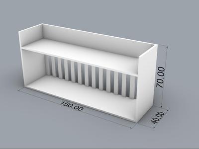 Desktop Mini Two-Tier Shelf
