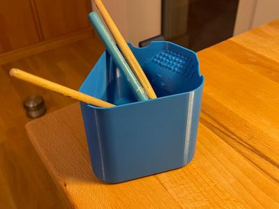 Watercolor Cup & Brush Holder