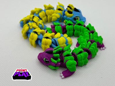Flexi Nightflare Dragon ( Wingless )