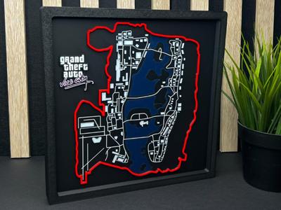 GTA Vice City - Map 