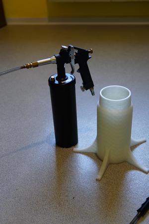 Vaupel pressure cup spray gun stand