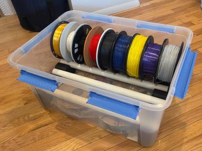 Extra Large 75L Filament DryBox - Holds 22 Spools!