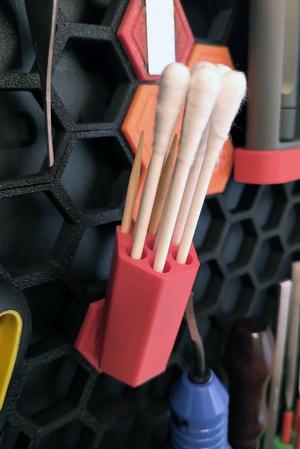 HSW q-tip and toothpick holder