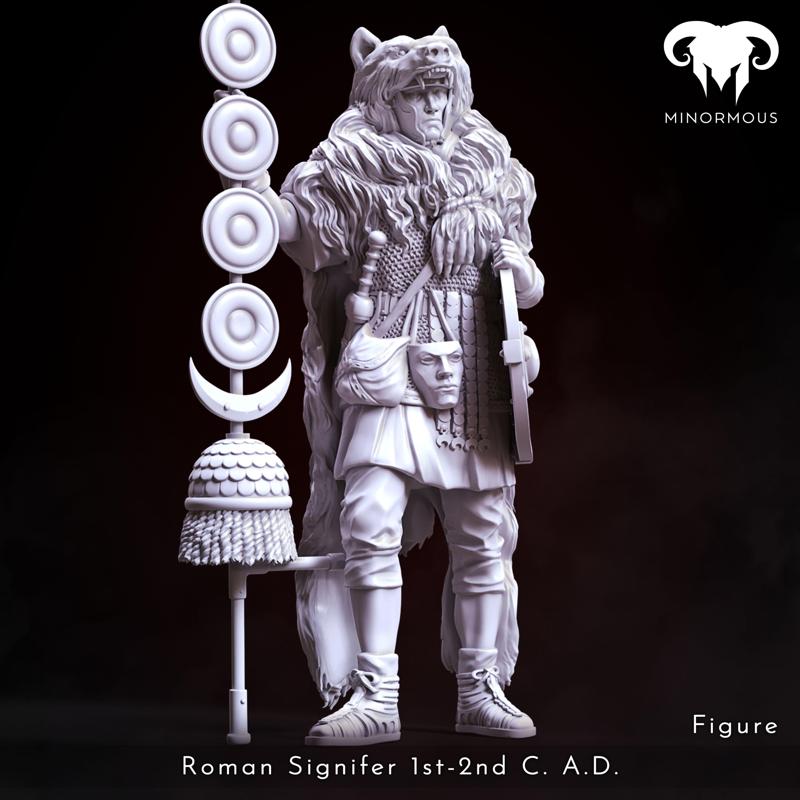 Figure - Roman Signifer 1st-2nd C. A.D. Symbol of Power!