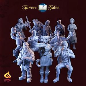 Tavern/ Inn Character Set