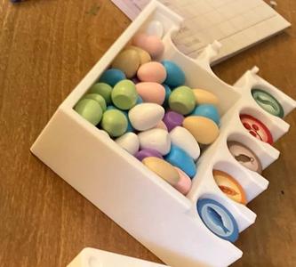 Wingspan Egg & Food Bin - 7 Slot Design for Oceana Expansion   